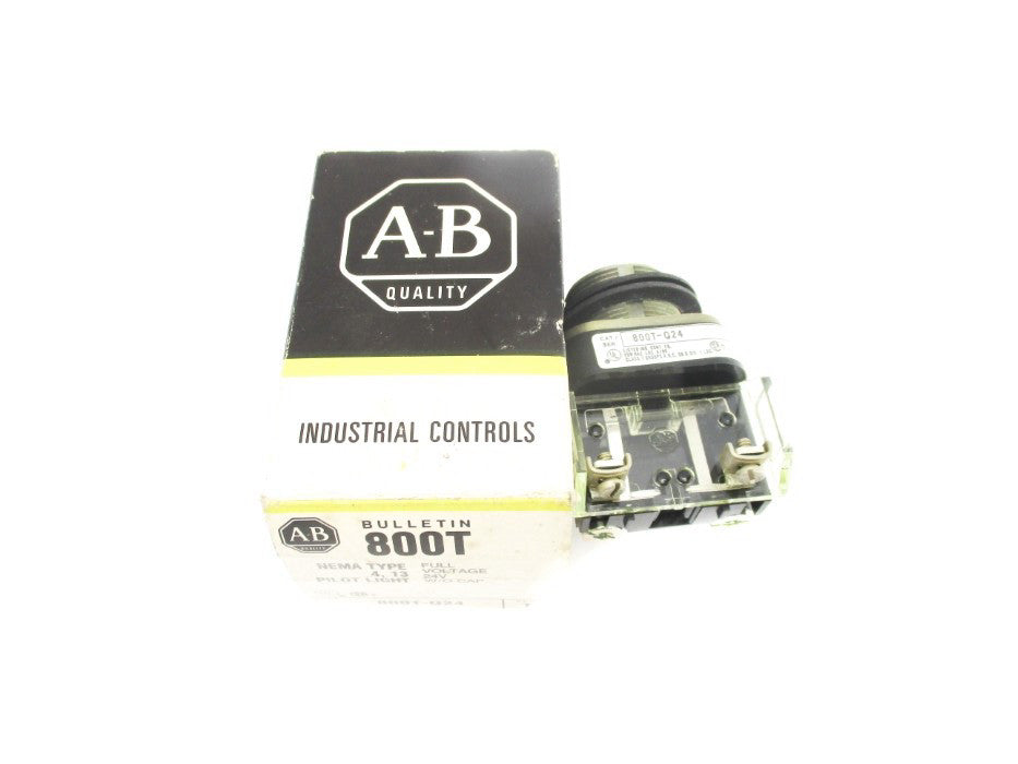 ALLEN BRADLEY 800T-Q24 SER. T (BK/YL) NSMP