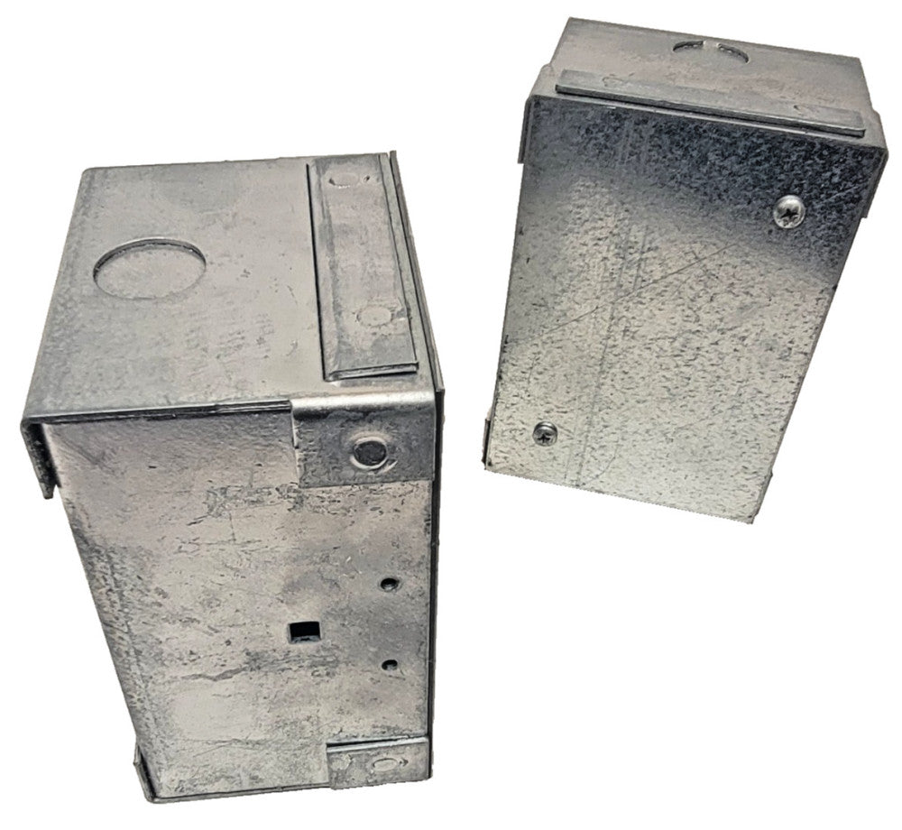 Thomas & Betts (Lot of 2) 61W Steel City Galvanized Steel Floor Box