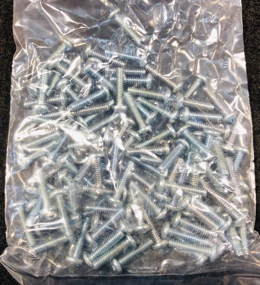 6-32 x 5/8” Machine Screw, Philips, Pan Head, Zinc Plated Steel (Box Of 100)