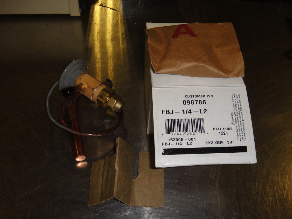 Fbj-1/4 Sporlan Valve open box new see pics of actual unit