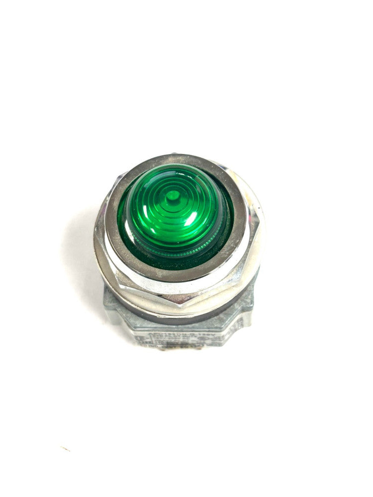 IDEC APD199DN-G-120V PILOT LIGHT GREEN DOME HEAVY DUTY 120-600VAC LAMP 6.3V