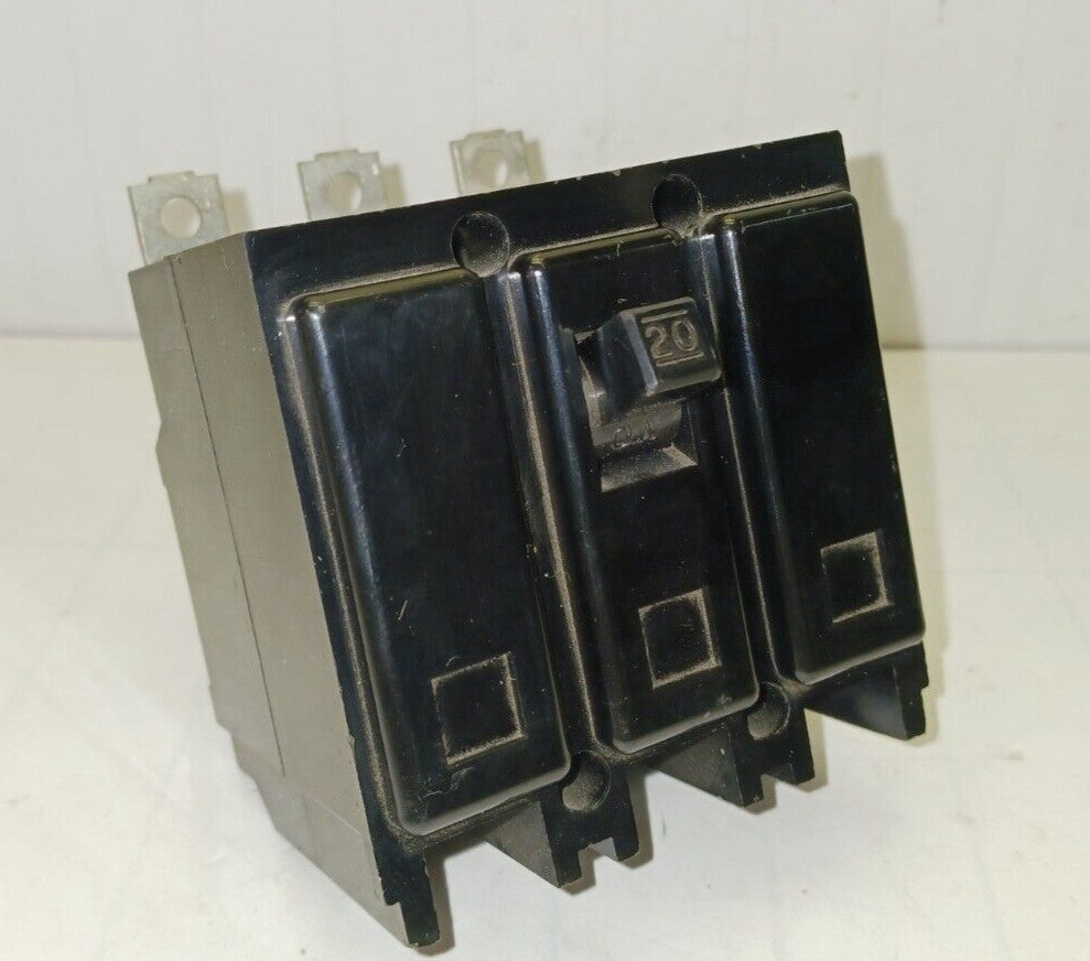WESTINGHOUSE 20 AMP CIRCUIT BREAKER 3 POLE BOLT ON 24O VAC BA3020H