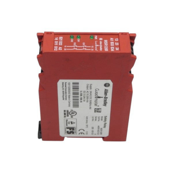 ALLEN BRADLEY 440R-N23123 SER. A 24VAC/DC 6A UNMP