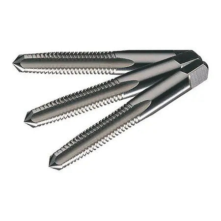 Cle-Line C00330 Hss Taper, Plug And Bottoming Straight Flute Hand Tap Set 0404