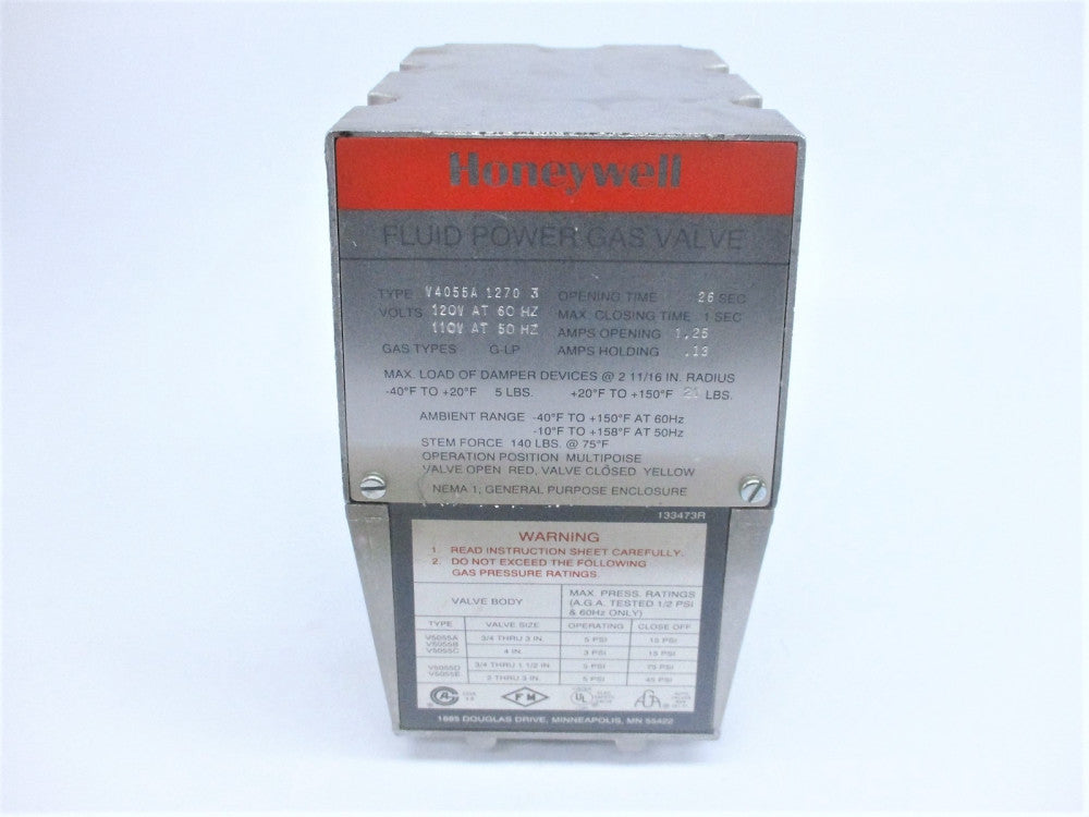 HONEYWELL V4055A12703 120V NSNP