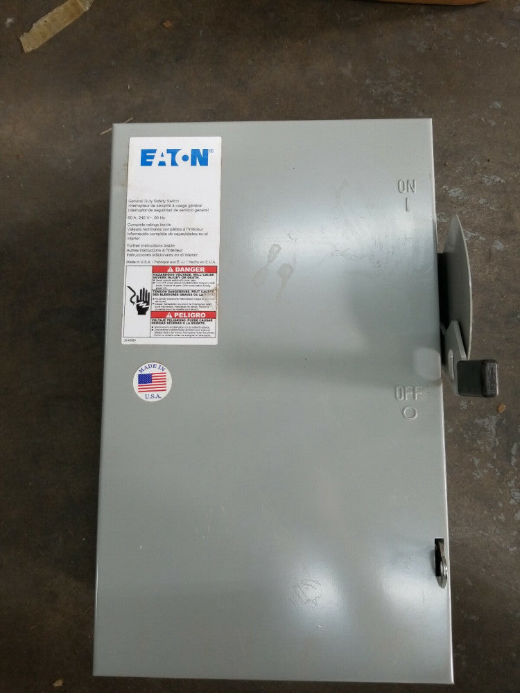 Eaton DG222NGB General Duty Safety Switch 60A 240V NEW
