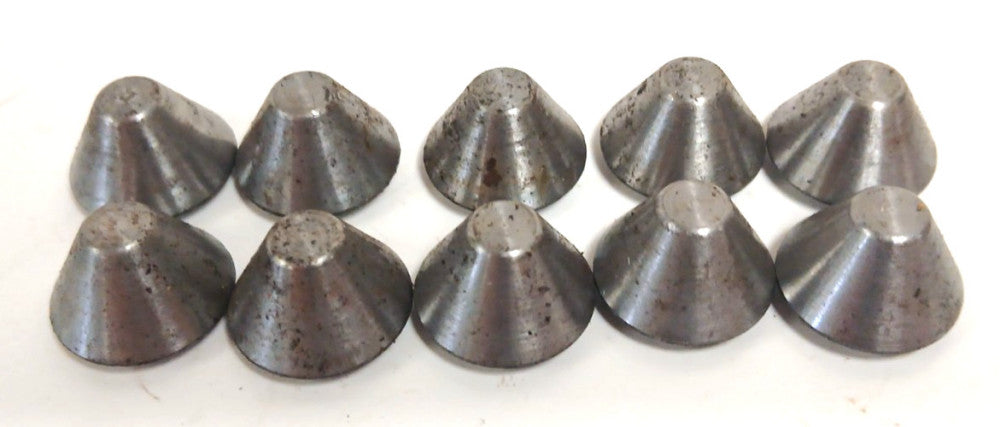 LIVE CENTER CONES STEEL LOT OF 10