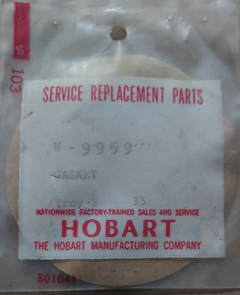 Genuine HOBART M-9959 Gasket - Cover
