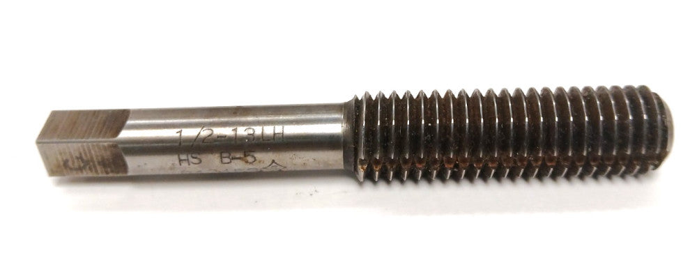 FORMING THREAD TAP 1/2-13LH HS B5 FLUTELESS DIA 1/2" OAL 3-3/8" BOTTOMING