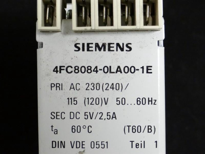 NEW Siemens 4FC8084-0LA00-1E Power Supply