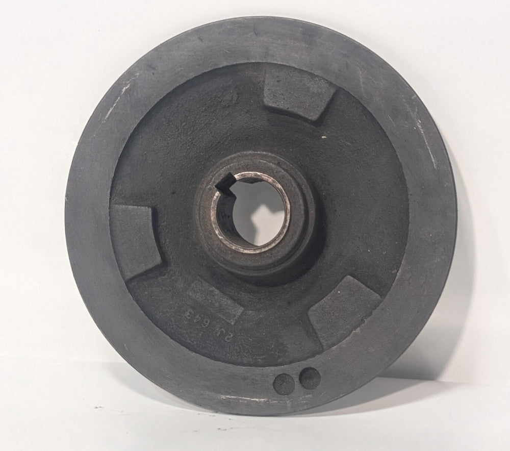 7" Diameter Metal Wheel Machine Automotive Assembly Part Industrial Steampunk