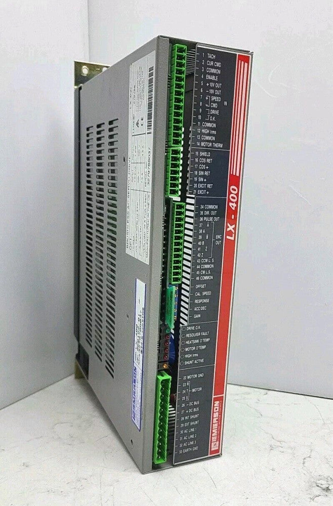 Emerson LX-400 1KW Brushless AC Servo Drive 960152-01 220V 3 Phase 4.5 Amp