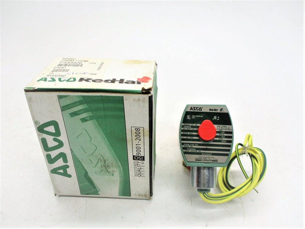 ASCO 8222G047 110/120V 2-125PSI 1/2" NSMP