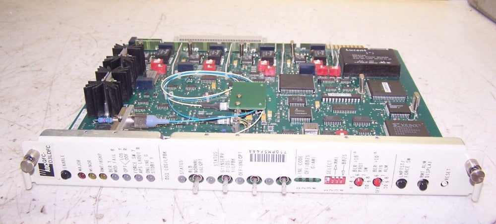 ADC TELECOMMUNICATIONS QFC-D3LDFC FIBER LOOP CONVERTER PCB CIRCUIT BOARD