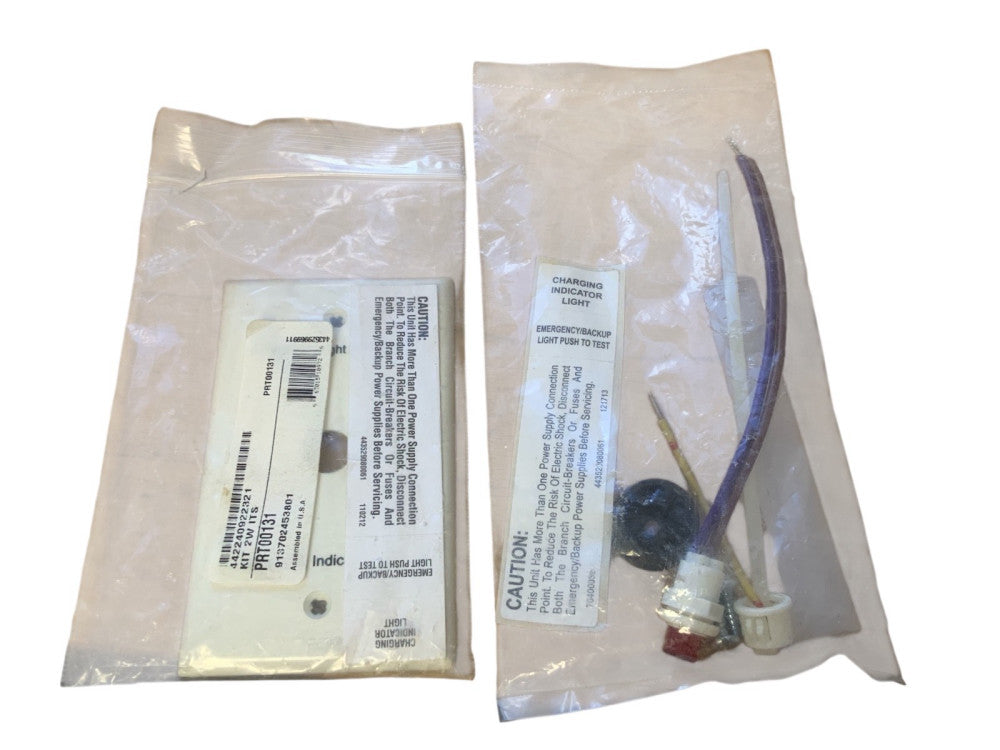 BODINE PRT00131 INDICATOR LIGHT/TEST SW W/WALLPLATE (READ DESCRIPTION)