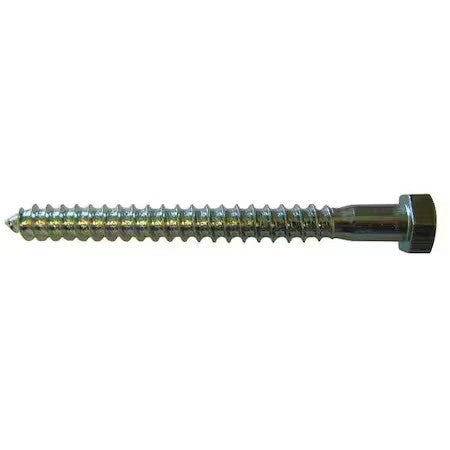 Zoro Select U08450.025.0125 Lag Screw, 1/4 In, 1-1/4 In, Steel, Hot Dipped