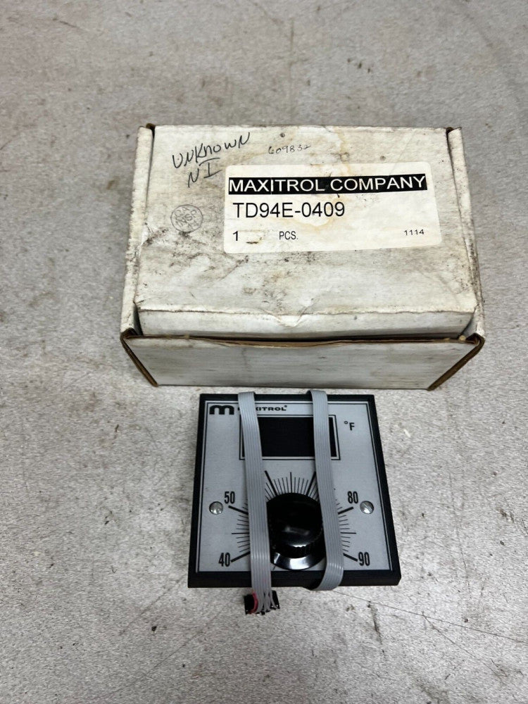 NEW IN BOX MAXITROL REMOTE SELECTOR D94E-0409
