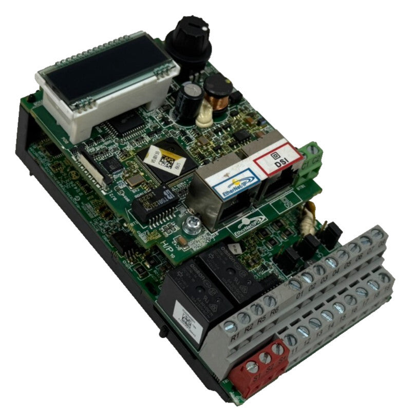 ALLEN BRADLEY 2945455901 TERMINAL BOARD W/ 2945440002 DISPLAY CARD PRE-OWNED