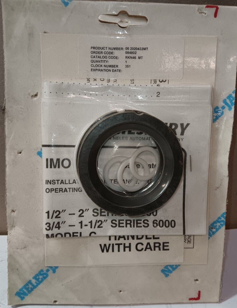 NEW NELES JAMESBURY METSO RKN-46MT VALVE REPAIR KIT 00 2020432MT