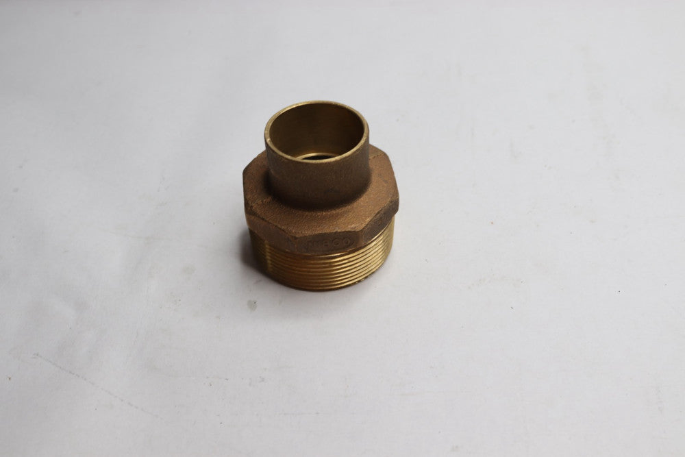 Nibco Reducing Coupler Bronze 2" NPT x 1-1/4" Socket