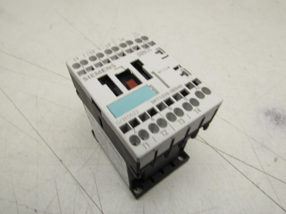 SIEMENS SIRIUS CONTACTOR 3RT1316-2BB40 24VDC COIL 20A XLNT USED TAKEOUT M/OFFER!