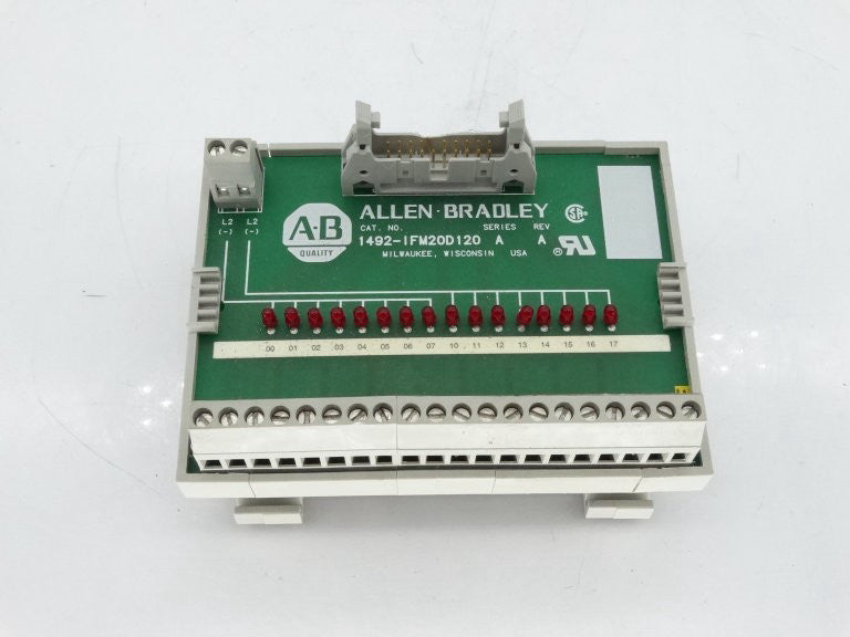 ALLEN BRADLEY 1492-IFM20D120 PLC MODULE