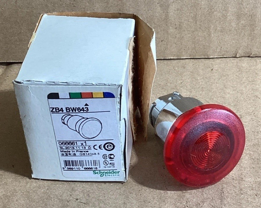 ZB4BW643 Schneider Button Switch ZB4 BW643 NOS