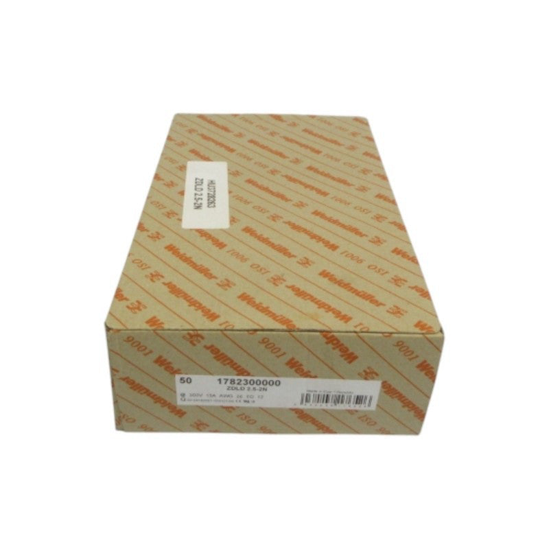 WEIDMULLER 1782300000 ZDLD2.5-2N 300V 15A (PKG OF 50) NSMP