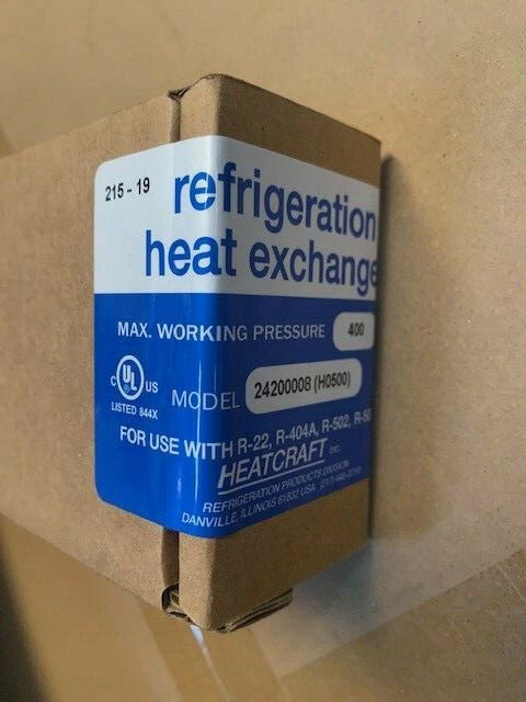 24200008 Heatcraft Model # H0500 Heat Exchange (NEW)