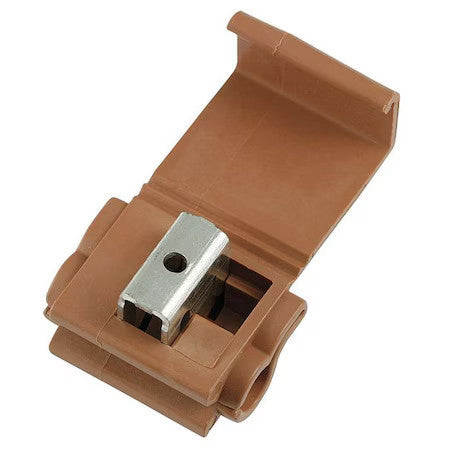 Power First 22Ew63 Insulation-Displacement Wire Connector, 10 Awg Max, 1 Port,