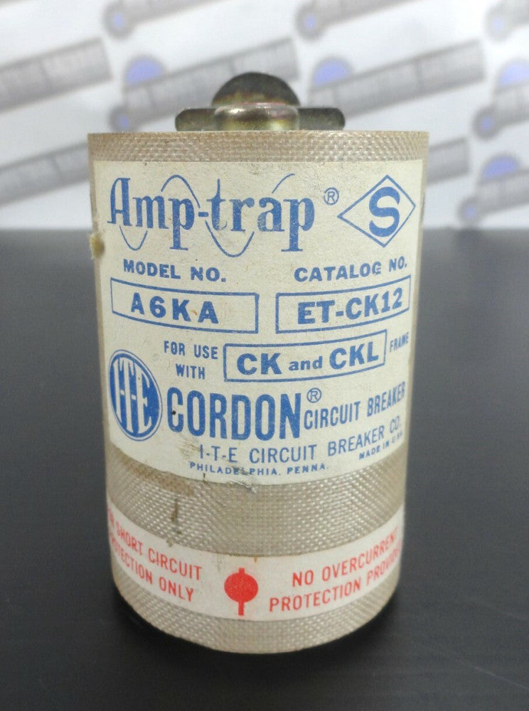 CORDON Circuit Breaker AMP-TRAP A6KA * ET-CK12 for Frame CK & CKL (NEW)
