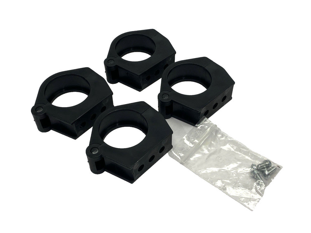 Reiku PASSB-36S Gripping Clamp 36mm w/ Screw LOT OF 4