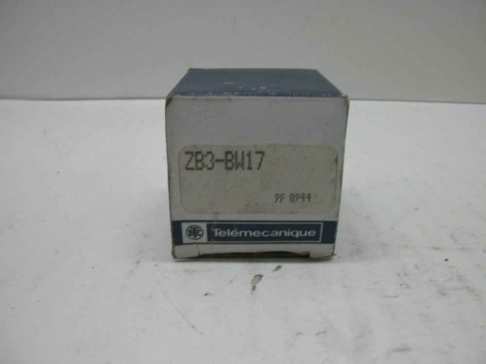 TELEMECANIQUE ZB3-BW17 PUSHBUTTON OPERATOR WHITE PILOT LIGHT 30MM NEW IN BOX