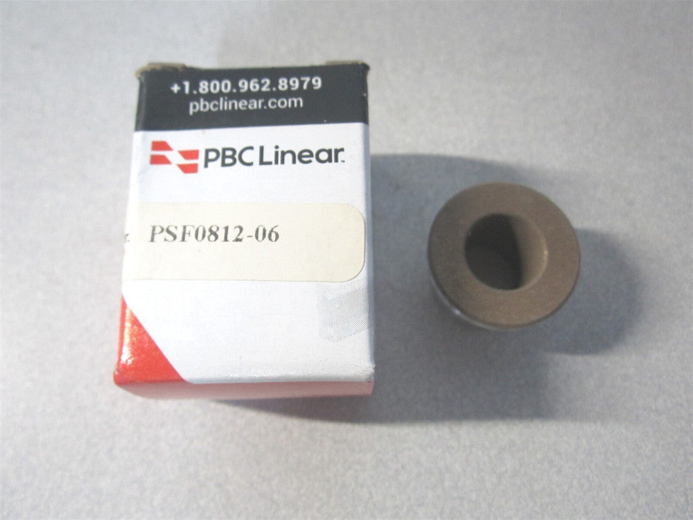 Pacific Bearing PSF-0812-6 1/2 x 3/4 x 3/4 Aluminum Anti-Friction Sleeve Bearing