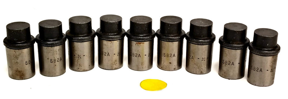 UNBRANDED MORSE TAPER REDUCING DRILL SLEEVE SB2A-M STEEL MATERIAL **LOT OF 9**