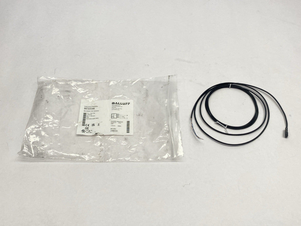 Balluff BES054K Inductive Proximity Sensor BES R04KC-PSF15B-EP02