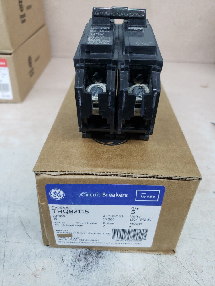 1- NEW General Electric THQB2115 Circuit Breaker