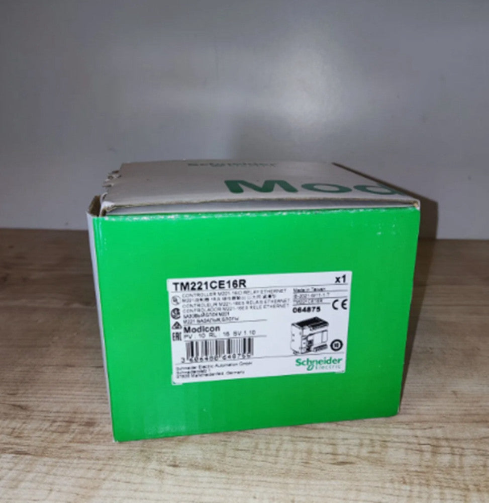 One Brand New Schneider TM221CE16R