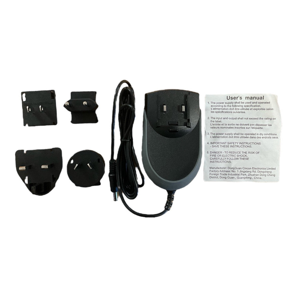 ROHS AC ADAPTER TR30RAM120-ASUE-11-GY-BK LEVEL V, TR30RAM120, 100-240V 47-63Hz