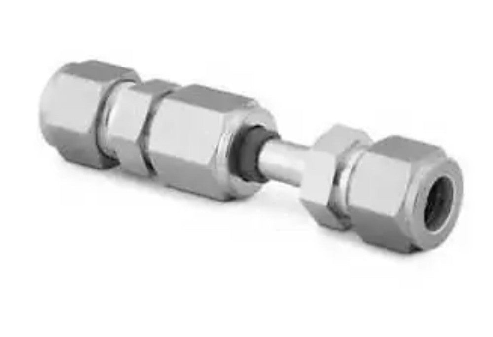 New Swagelok Stainless Steel Dielectric Union Fitting, 1/4" OD Tube, SS-4-DE-6