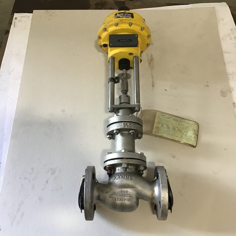 Kammer 35338-I/P Actuator Stainless Steel Valves 1-1/2" Spring Range 20-43