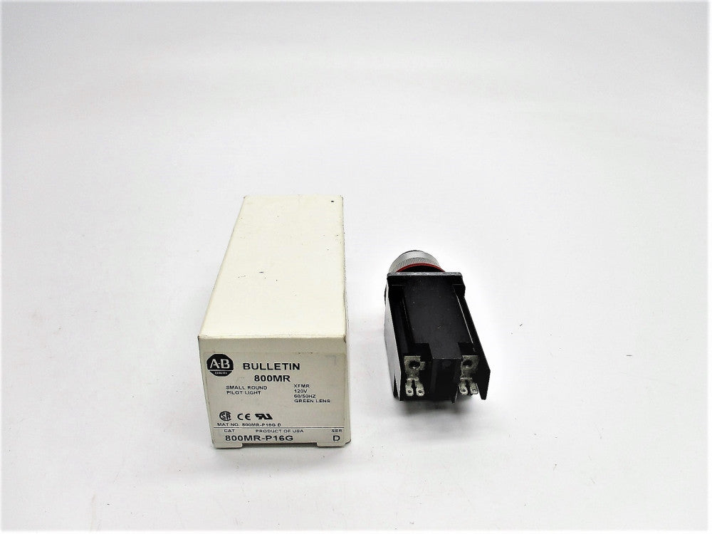 ALLEN BRADLEY 800MR-P16G SER. D 120V (WH) NSMP