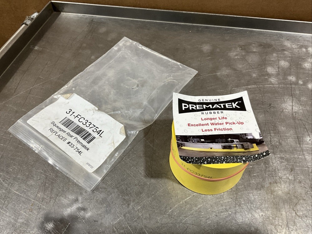 PREMATEK SQUEEGEE 31-FC33754L (REPLACES #33-754L) NOS SURPLUS