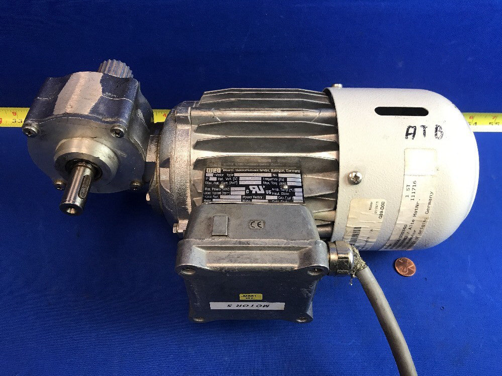 WEG ODG 732 TD1/624 GEARED MOTOR 0.55kW 230/400V 50Hz 2.2/1.27A IP55 15:1