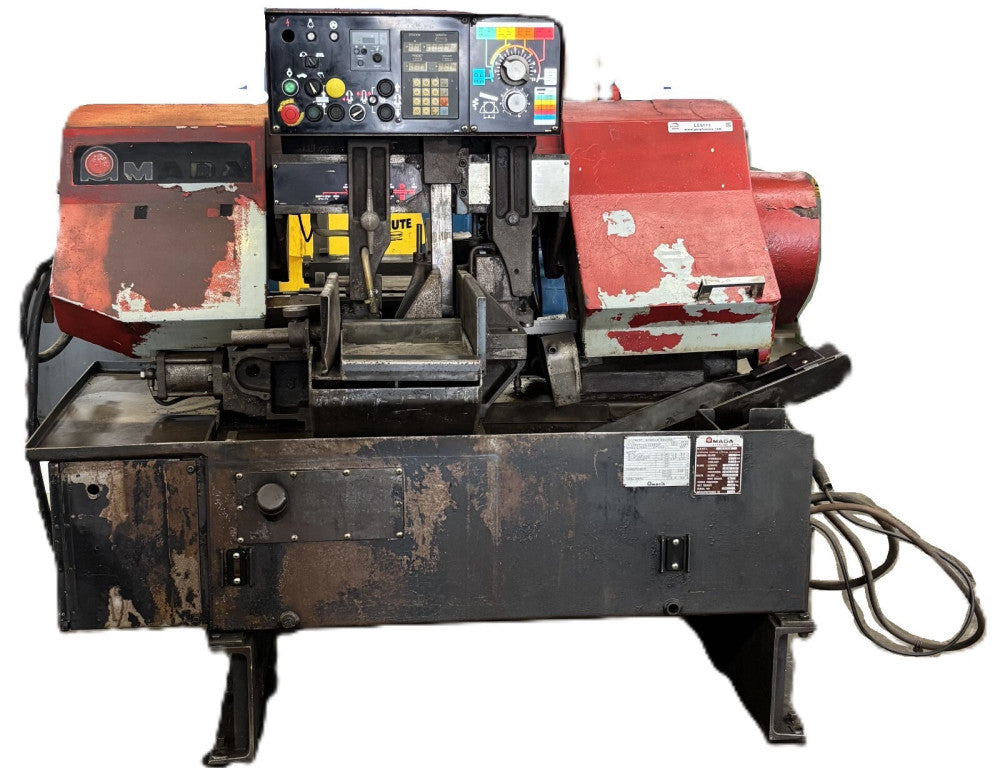 AMADA HORIZONTAL BANDSAW HFA250W 8KVA 1991