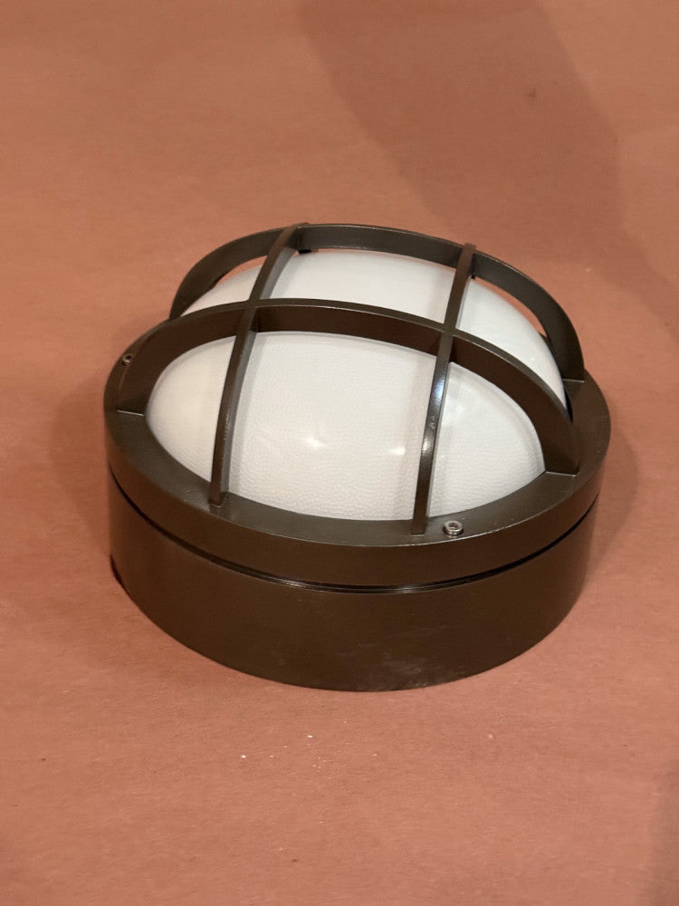 Vintage BEGA 2987 230V Wall Ceiling 10.35" Luminaire Architectural Lighting