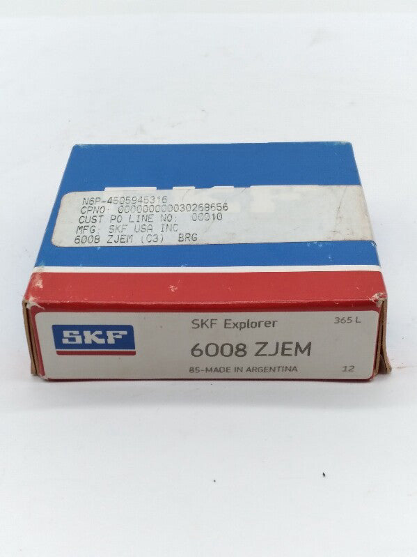SKF 6008-ZJEM Ball Bearing