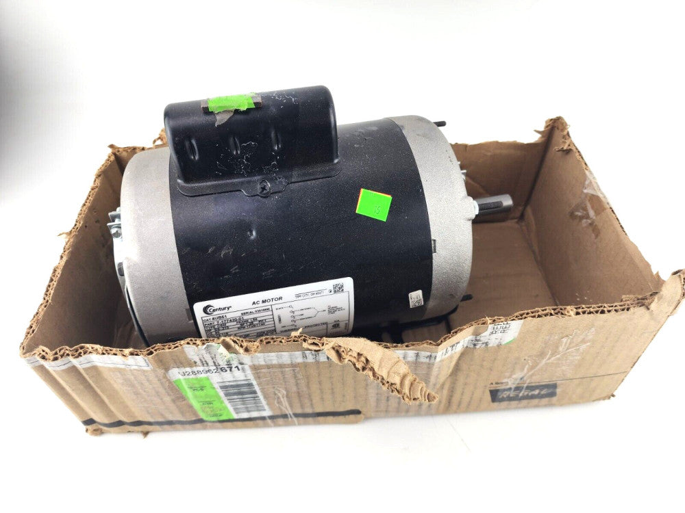 Century Belt Drive HVAC Motor 2sp Cradle Base 1/5 3/4HP 115V 1725RPM/1140 56 Frm