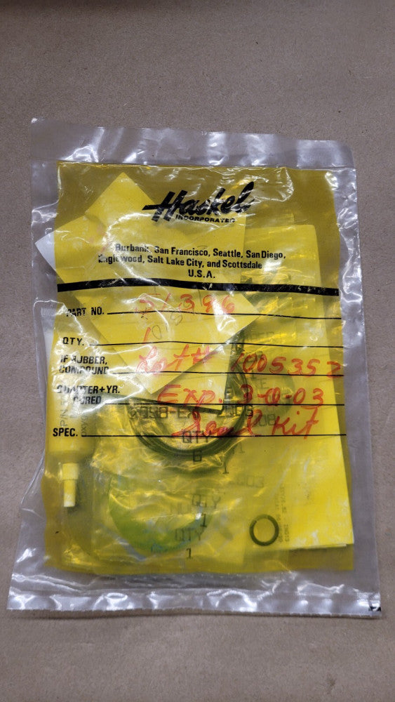 Haskel 51396 Seal Kit