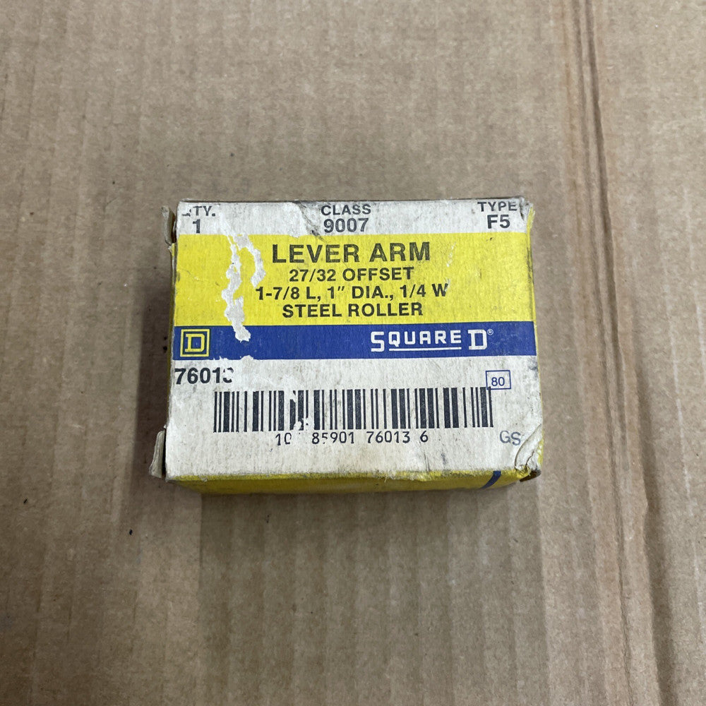SQUARE D TYPE F5 CLASS 9007 LEVER ARM STEEL ROLLER 1-7/8L,1" DIA X 1/4W